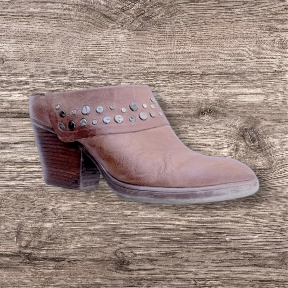 Sofft Gila Women's Clogs Brown Leather Size 7 Boho Bohochic